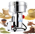 Electric Grain Mill Grinder 3000g High-speed Grain Spice Herb 4000W Dry Grinder Machine 304 Stainless Steel Superfine powder high-speed grain mill 36000r/min for Kitchen Home and Commercial