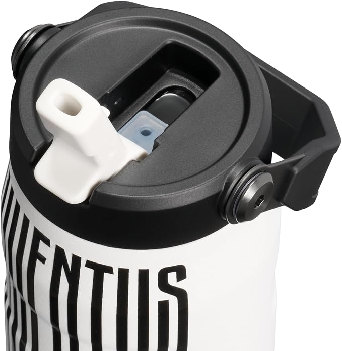 Stanley 1913 Flip Straw Sports Water Bottle 0.7L - Juventus | 10 Hours Cold - 3 Days Iced - BPA-Free - Leak Resistant - Dishwasher Safe - Fits Cup Holder