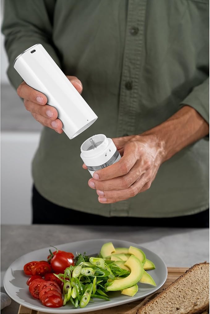 ZWILLING Enfinigy 2-pc Electric Salt/Pepper Mill Set