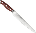 Ergo Chef Crimson Series 8 Inch Carving knife - Forged High Carbon X50CrMoV15 German Stainless Steel – G10 Handle