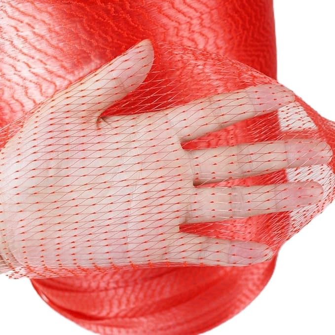 Reusable Produce Bags - Mesh Fruit Packaging, 30M Roll, 5kg Capacity