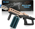 ARTFLAMM Flame Thrower Gun - Propane Cooking Torch Grill Lighter - Adjustable Flamethrower - Powerful Torch for BBQ, Campfire, Charcoal Wood, Weed (Tank Not Included)