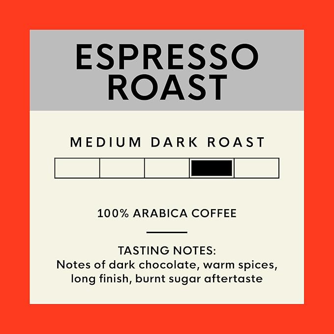 San Francisco Bay K-Cup Coffee Pods, Espresso Roast (120 ct), Medium-Dark Roast, Commercially Compostable Single-Serve Coffee Pods