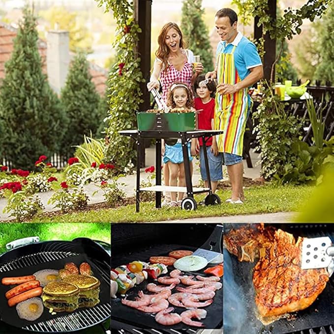 Large Teflon Mats, Reusable Non-Stick Oven Liners For Toaster Ovens, Dishwasher Safe, Oven Mat For Bottom Of Oven (13" x 16" / 2pcs) (24" x 16" 4pcs Black)