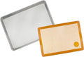 Mrs. Anderson’s Baking Non-Stick Silicone Half-Size Baking Mat and Sheet Pan Set, 13 x 18-Inch
