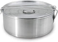 Flan Mold with Lid - Authentic Mexican Flan Pan - Flan Molds for Baking with Water Bath - Molde para Flan Baño Maria - Flaneras Moldes con Tapa