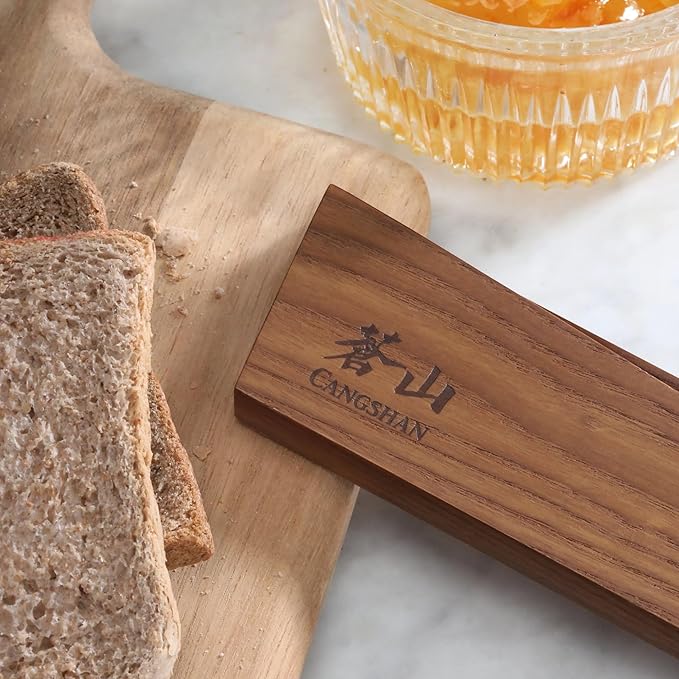 Cangshan Ash Wood Magnetic Knife Sheaths, (10.25" Bread/10" Slicing Knife), 503923