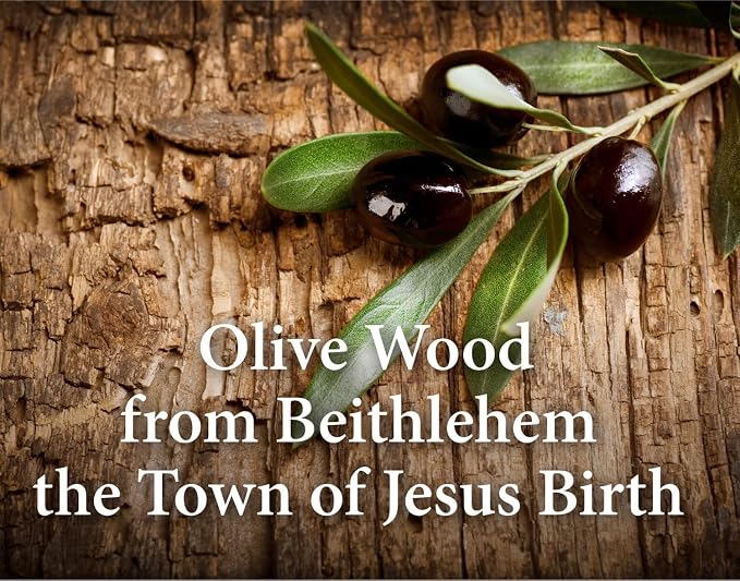 THE JERUSALEM GIFT SHOP SINCE 2004 10 Small Communion Cups. Hand Carved Kiddush Cup from Olive wood - for Church, Ministry & Worship events with Certificate of Origin.