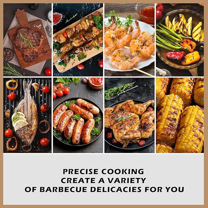 Electric Grill Outdoor Indoor Cooking,Smokeless BBQ,Portable Removeable Grill, (YD330)