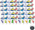 Sublimation Tumbler,50 PACK 12oz Stainless Steel Sublimation Sippy Cup,Double Wall Insulated Kids Tumbler with Handle,Spill Proof lid,Silicone Bottoms,for Water,Drinks (50, 12OZ)