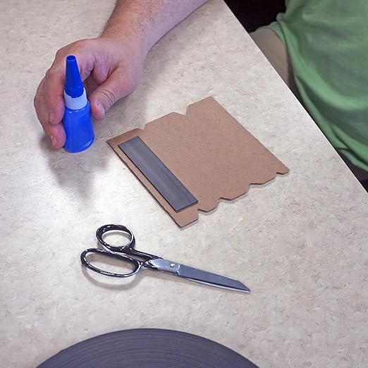 Master Magnetics-ZGN30PBX Flexible Magnet Strip, Plain, No Laminate 1/16" Thick, 3/4" Height, 100 Feet, 1 Roll