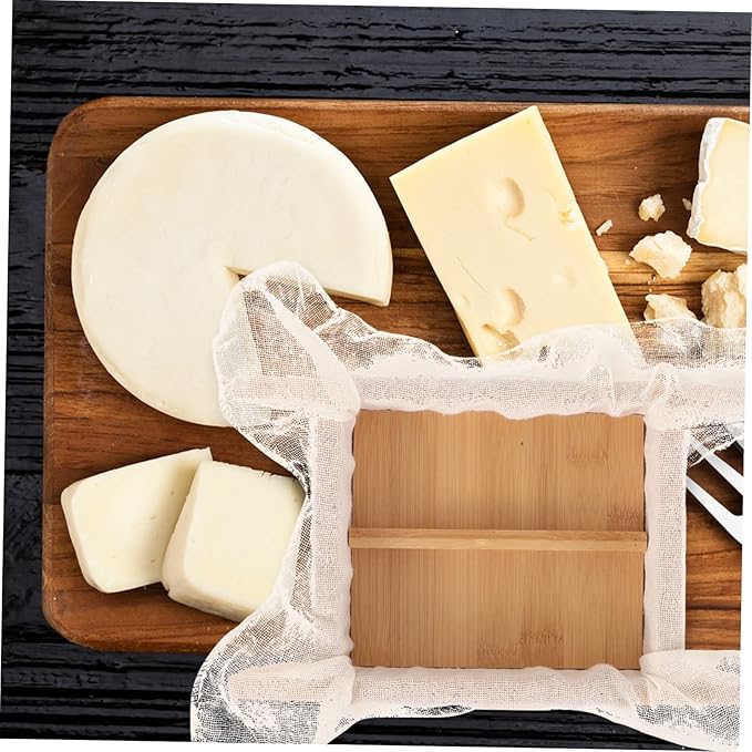 Healifty Tofu Press Mould with Lid Practical Tofu Maker Tool for Homemade Silken and Firm Tofu Smooth Interior Design for Easy Cleaning and Convenient Use Kitchen