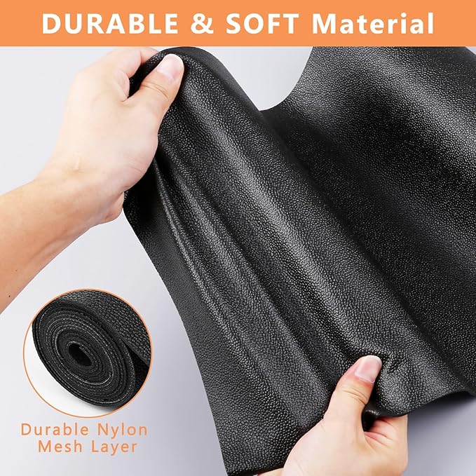 WochiTV Shelf Liner for Cabinets, Drawer Non Adhesive Non Slip Foam Mat for Kitchen, Pantry, Bathroom, Cupboard, Garage, Closet, Shelves, Drawer, Tool Box, Black 13.78 x 78.7 inches