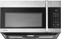 TOSHIBA 1.9 Cu.Ft. Over the Range Microwave Oven with Easy Installation, Soft Close Door, ChefDefrost, Sensor, 400 CFM Ventilation, 1000W, Stainless Steel, OA-EM19PH(SS)