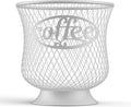 ITHSKUILL Coffee Pod Holder, Sturdy K Cup Organizer, Large Capacity K Cup Storage for Keuring Espresso Capsule Coffee Creamer, Easy to Refill and Organize for Cafe Bar, Coffee Bar Decor