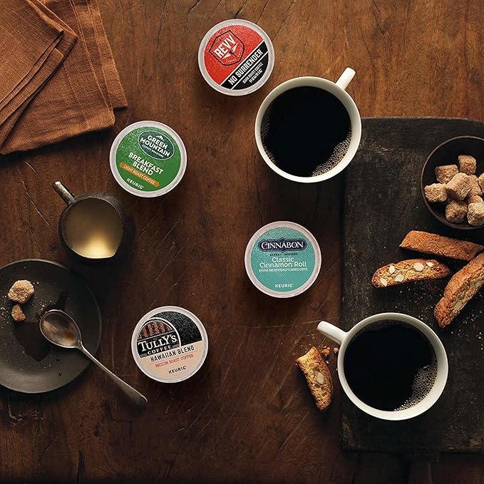 Keurig Coffee Lovers' Collection Variety Pack, Single-Serve Coffee K-Cup Pods Sampler, 60 Count