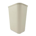 Rubbermaid Commercial Products Fire Resistant Wastebasket 40 Qt/10 Gal Beige, for Hospitals/Schools/Hotels/Offices