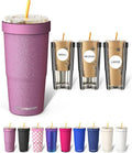 Frost Buddy Togo Buddy | 30 oz Stainless Steel Vacuum Insulated Tumbler | To Go Coffee Cup – Iced Coffee Cups, Iced Coffee Sleeve, Travel Mug, Thermal Cup for Hot & Cold Drinks, Dunkin Cup (Aurora)