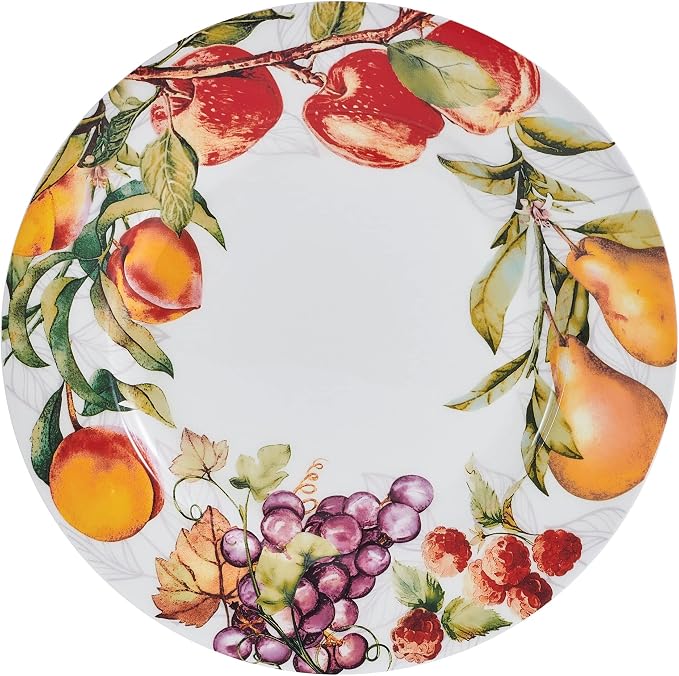 Mikasa Orchard Bone China Lightweight Chip Resistant 12 Piece Dinnerware Set, Service for 4