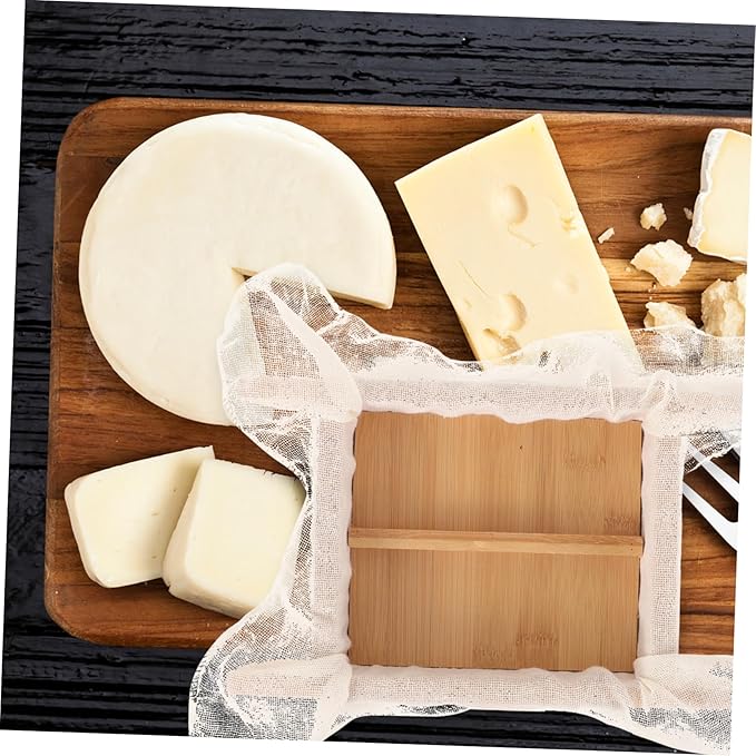 Tofu Maker Wooden Tofu Press Mold for Homemade Tofu Cheese DIY Tofu Making Tool with Smooth Surface for Firm Tofu and Silken Tofu Preparation