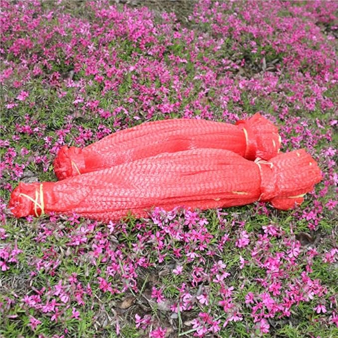 Mesh Produce Bags 200Pcs Hanging Watermelon Grow Net Bags Reusable Cantaloupes Mesh Garden Cucumbers Growing Storage for Vegetable(60cm)