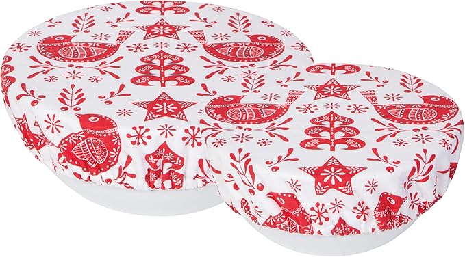 NOW DESIGNS Set of Two Snowbird Cover Bowl, 1 EA