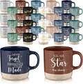 Didaey 30 Pcs Thank You Mugs Bulk Appreciation Gifts for Employee Coworkers Staff Teachers Motivational Ceramic Coffee Mugs Thank You Farewell Going Away Gifts for Coworkers(Classic)