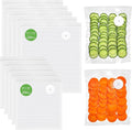 Syntus 40 Reusable Vacuum Sealer Bags for Food, 8" x 10" and 12" x 13" (S+L) Food Storage Zipper Bags with Air Valve BPA-free Leakproof Keep Food Freshness, Compatible with Compact Vacuum Sealers