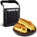 Revolution Toastie Press (Works With All Toasters) Conveniently Toast Delicious Grilled Cheeses, Quesadillas, and Paninis in Your Toaster