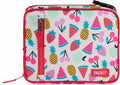 PackIt Freezable Classic Lunch Box, Fruit Toss, Built with EcoFreeze Technology, Collapsible, Reusable, Zip Closure With Zip Front Pocket and Buckle Handle, Designed for Fresh Lunch On the Go