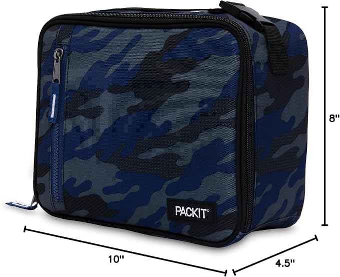 PackIt, Lunch Box Freezable Sporty Camo Navy