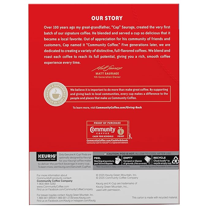 Community Coffee Cravings Collection Variety Pack, 24 ct K-Cup® Pods (Pack of 1)