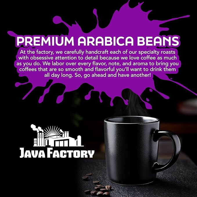 Java Factory Coffee Pods Vanilla Flavored Coffee Compatible with K Cup Brewers Including 2.0, Vanilla Dream, 80 Count