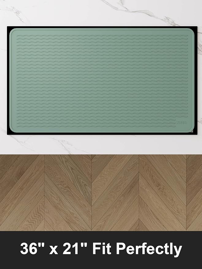 XiFEO Stove Top Covers for Electric Stove, Food Grade Heavy Duty Silicone Glass Stove Top Cover Protector, Induction Cooktop Protector, Heat Resistant Range Ceramic Stove Top Covers Mat, Oven Cover