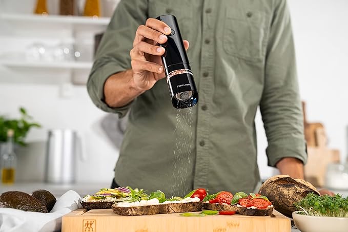 Electric Salt/Pepper Mill, rechargeable