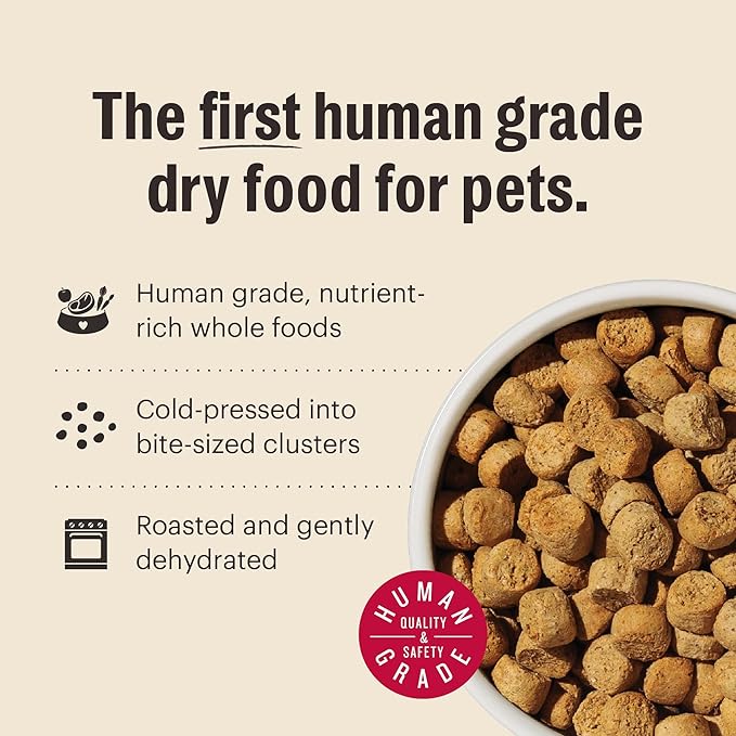 The Honest Kitchen Whole Food Clusters Small Breed Whole Grain Chicken Dry Dog Food, 4 lb Bag