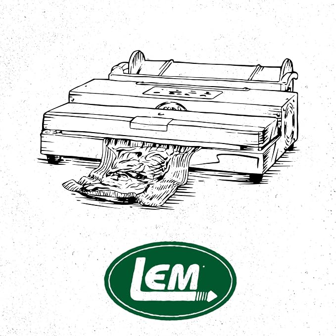 LEM Products MaxVac 100 Vacuum Sealer Machine, Compact Food Vacuum Sealer for Freezer Storage, Includes Bag Roll Holder, Bag Roll