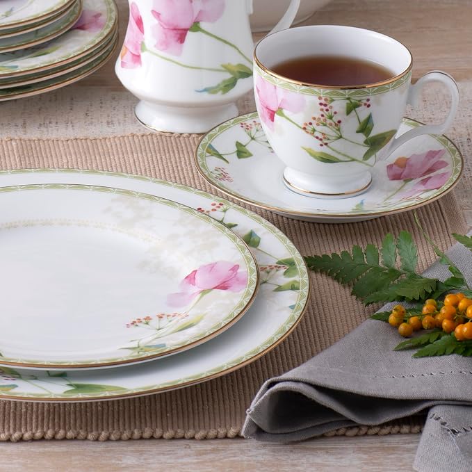 Noritake Poppy Place 5-Piece Place Setting, Service for 1