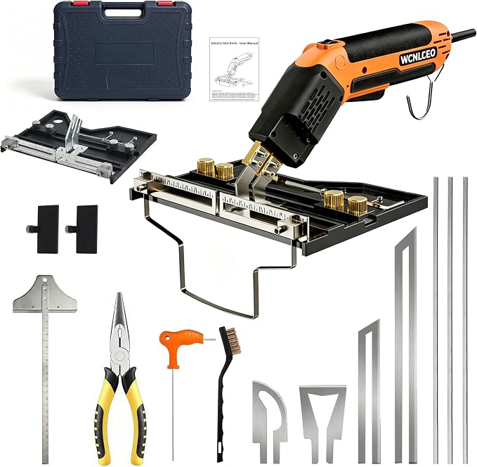 【New Model】 Foam Cutter Electric Hot Knife, Foam Cutting Tool Kit,Air Cooled 200W Styrofoam Cutting Tool Kit for Cutting Foam Board Insulation, EPP, EPS, XPS, EVA