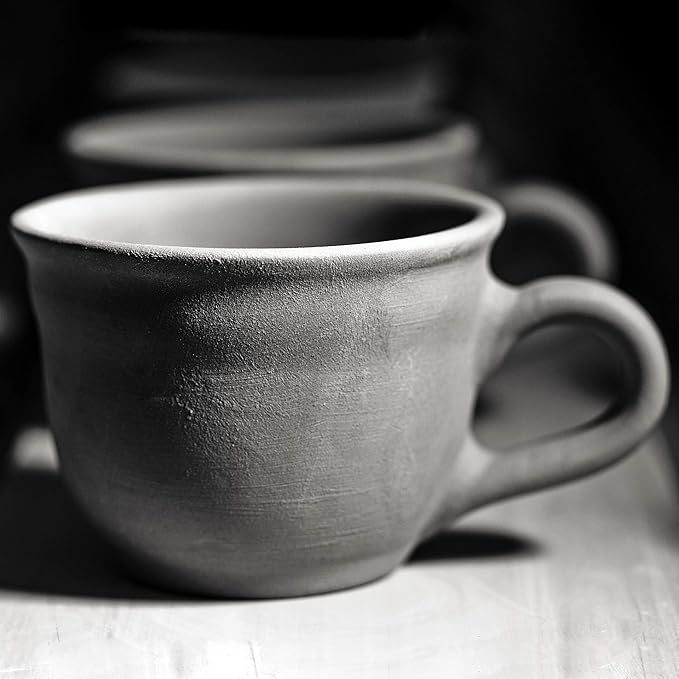 City to Cottage Handmade Lime Green and White Polka Dot Large Ceramic 12oz/350ml Cappuccino Coffee Tea Cup and Saucer, Unique Designer Pottery for Tea Lovers