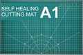 Prime Vinyl Cutting Mat, 23" x 35" Large Self Healing Sewing Mat, 5-Ply Heavy Cut Board, Rotary Cutting Mat for Crafts, Sewing Supplies and Quilting Tools.