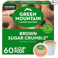 Green Mountain Coffee Roasters Brown Sugar Crumble Keurig Single-Serve K-Cup pods, Medium Roast Coffee, 60 Count (6 Packs of 10)