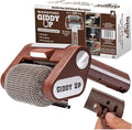 HorsePower Giddy Up Grill Cleaner AS SEEN ON TV! – Cordless, Rechargeable BBQ Tool with 350 RPM Stainless Roller, LED Light – Patents Pending – From BulbHead, a Family-Owned American Brand