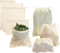 Mesh Produce Bags Reusable Produce Bags Set Eco Bag Cotton Mesh Vegetable For Fruit Storage Shopping(2S 2M 2L)