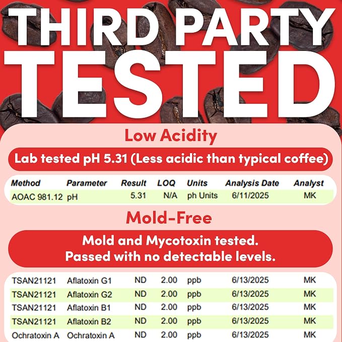 Decaf Whole Bean Coffee | Medium Roast Decaffeinated Coffee Beans | Smooth Low Acid Whole Bean | Specialty Grade | 12 oz