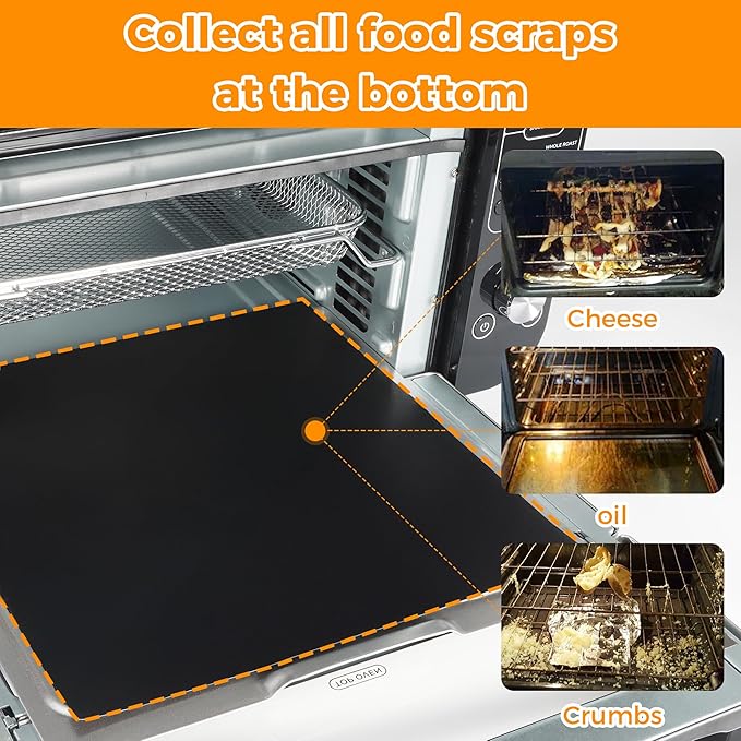 Air Fryer Accessories for Ninja DCT451 Air Fryer Oven, Baking Set with Air Fryer Basket Baking Pan Parchment Paper Disposable Airfryer Liner for Ninja DCT601 Oven