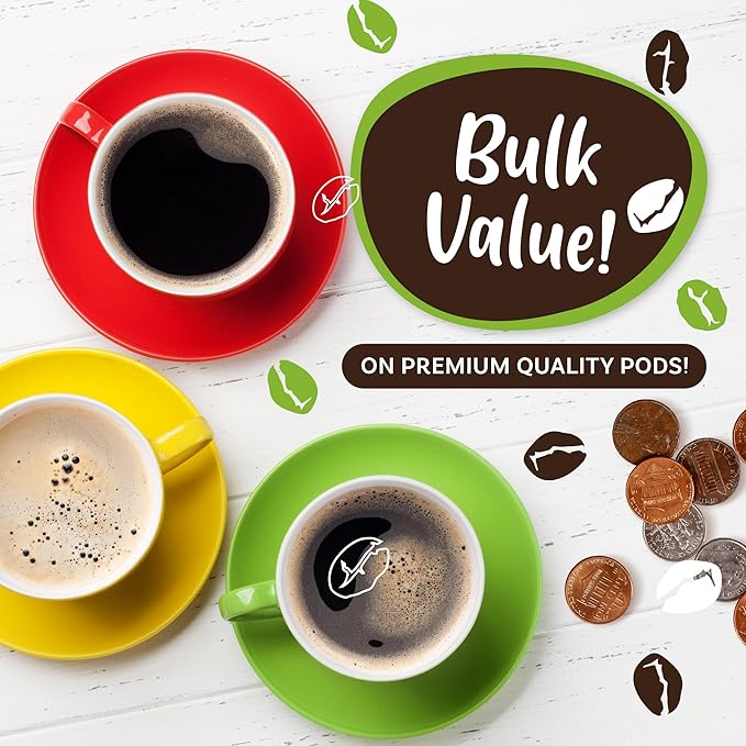 Coffee Pod Variety Packs All Roasts Sampler, Assorted, Compatible with 2.0 K-Cup Brewers, Variety Pack, 120 Count (Pack of 1)