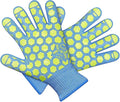J H Heat Resistant Oven Glove: EN407 Certified 932 °F BBQ & Oven Mitts for Grlling, Baking, Kitchen, Camping,Fireplace Indoor&Outdoor 1 Pair