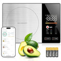Smart Nutrition Food Scale with App, Color TFT Display for Calorie & Macro Tracking, Tracks 24 Nutrients, 1g/0.1oz Precision, 11lb/5kg Digital Kitchen Scale for Weight Loss, Keto & Meal Prep