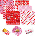 480Pcs Wax Paper Dry Waxed Deli Sheets 12x12in Sandwich Wrapper Decorative Parchment Sheet Food Basket Liner Greaseproof Paper Liners for Mothers Day Home Kitchen Carnival Wedding Birthday Party Favor